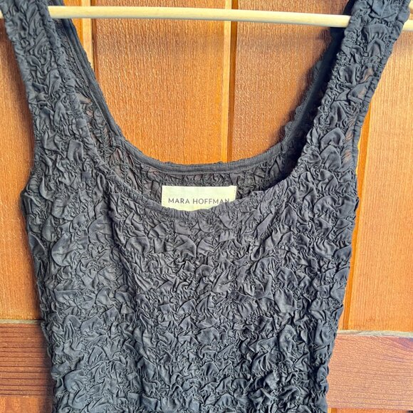 Mara Hoffman Laura Sleeveless Popcorn Mini Dress, XXS Fits Like Small - Picture 6 of 9